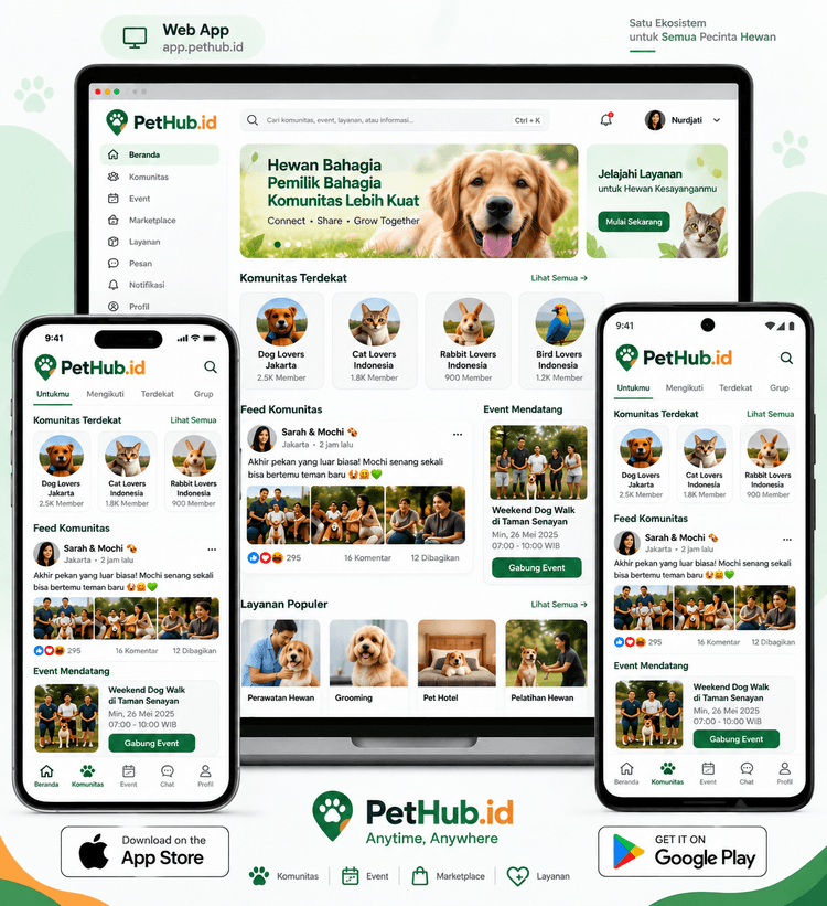 Pet Community App Preview